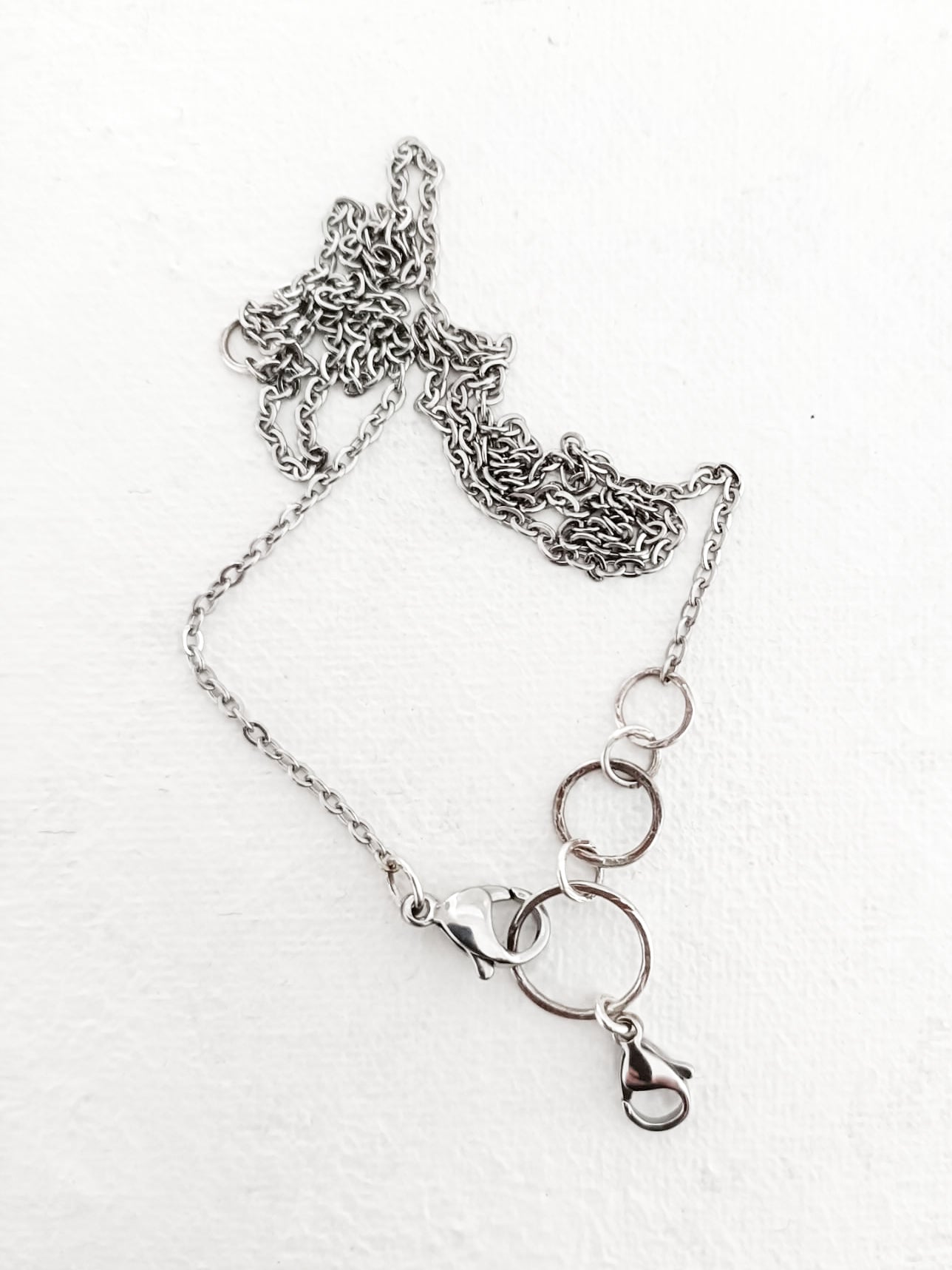 Adjustable Chain with Pendant Clip-on